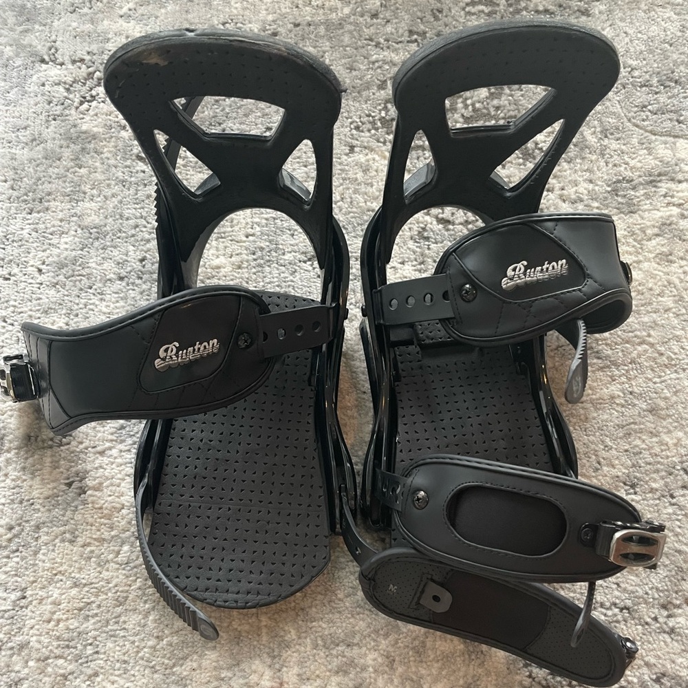 Burton Men’s Freestyle re: flex snowboard bindings size M